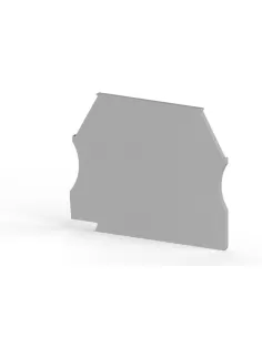 Plaque d'extrémité Klemsan 444120 npp avk 2,5 - 10 grise